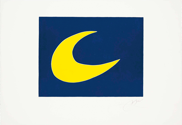  胡安·米罗 Joan Miró ——月亮